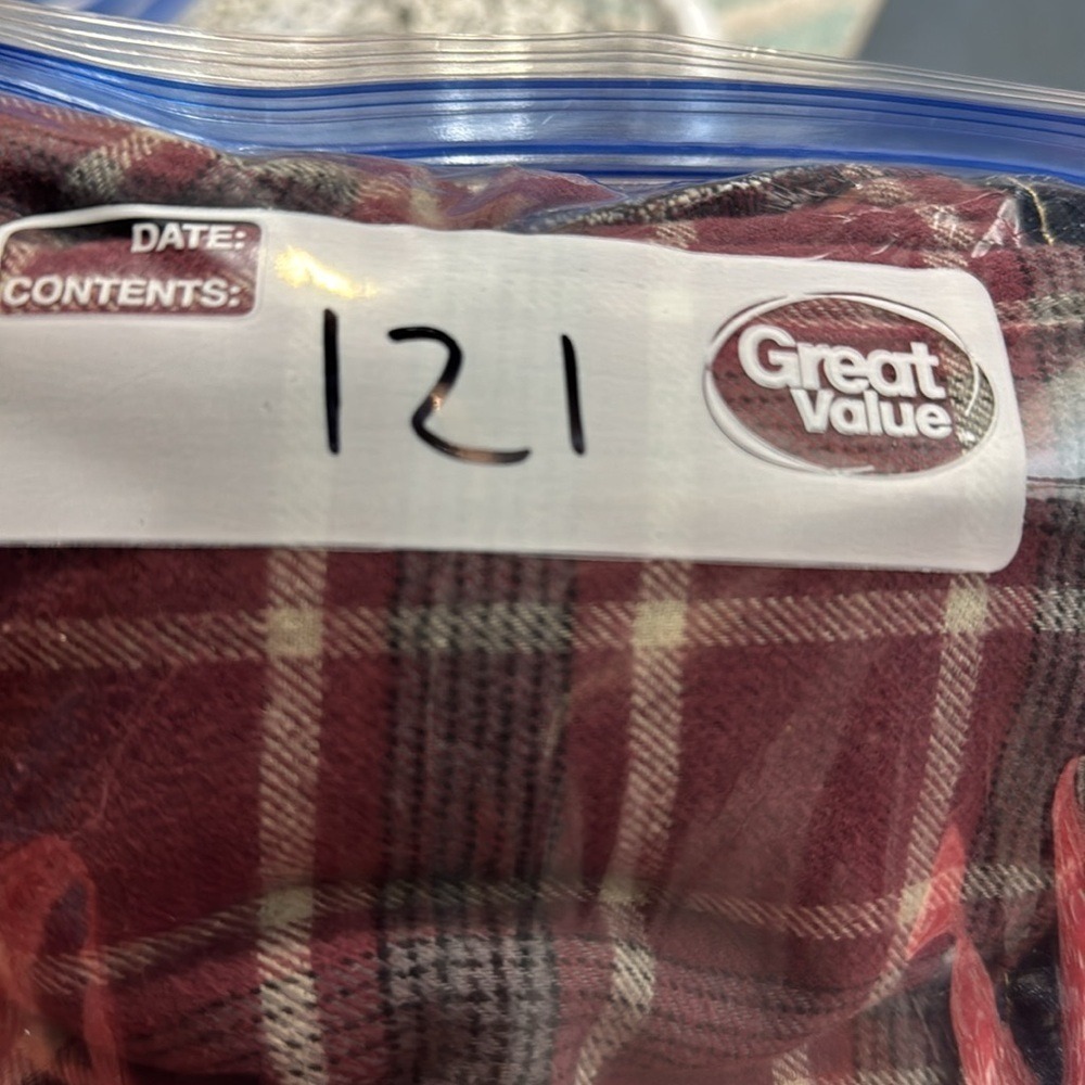 Dickies Style Blue Denim Carpenter Pants with Plaid Interior 4RG‎ - Picture 3 of 10